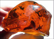 Beautiful Dominican amber